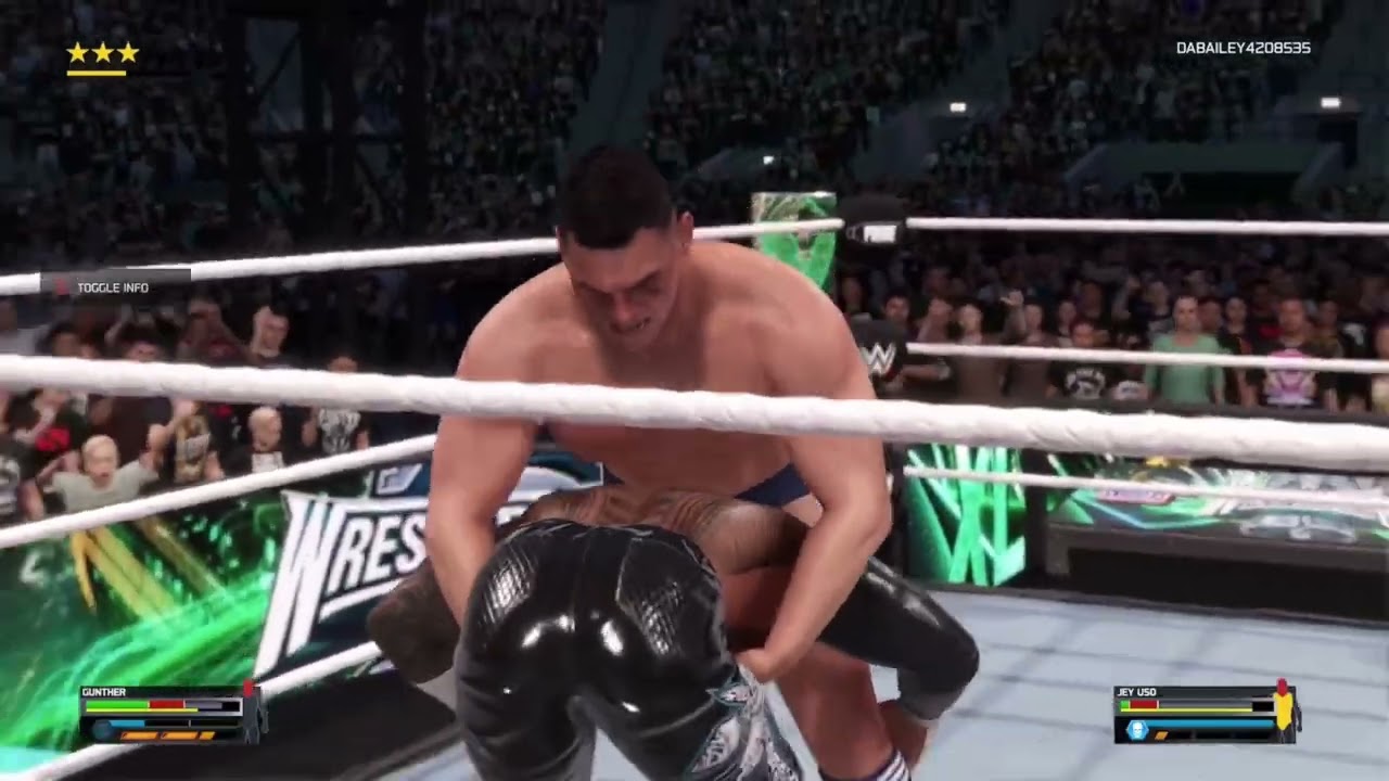 Gunther vs jey uso Heavyweight championship