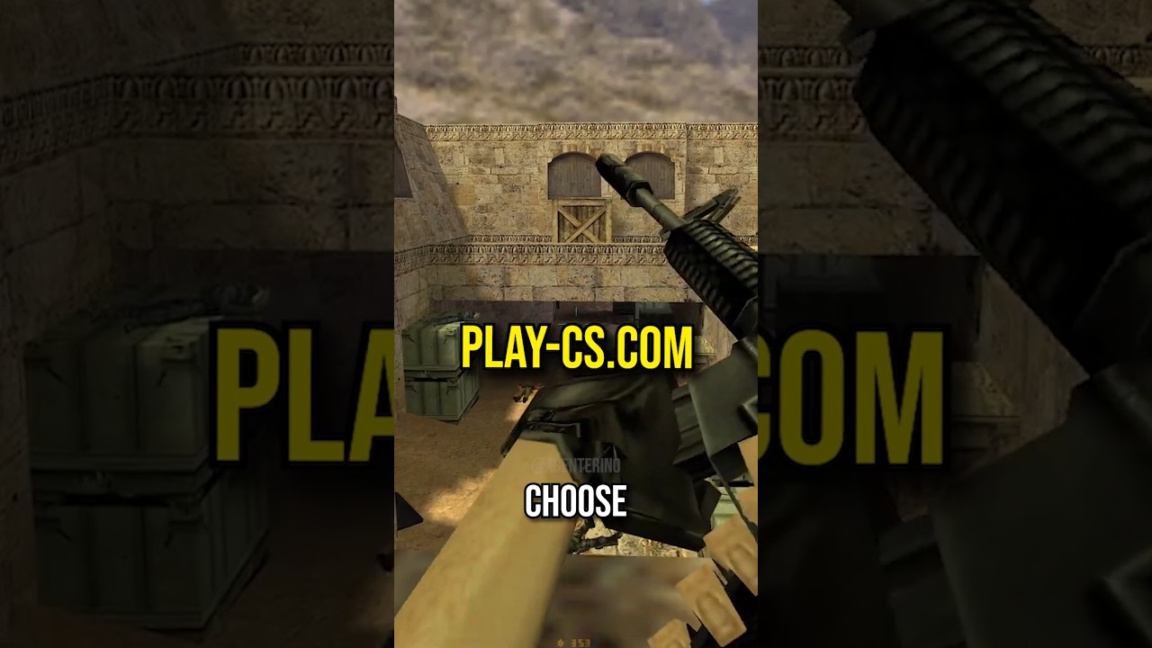 Play Counter Strike FOR FREE on your BROWSER!