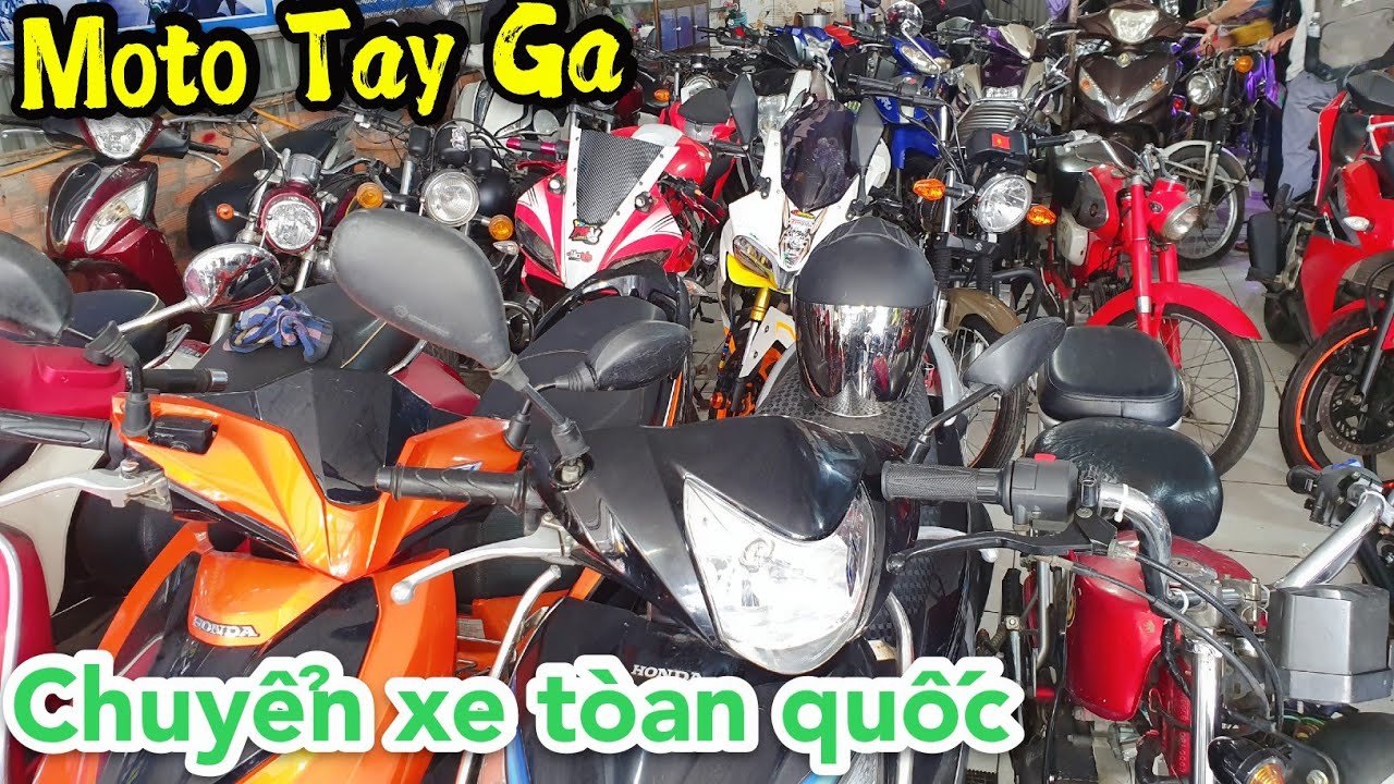 Giá chi tiết nhiều xe Ga hạng sang giá công nhân cùng 100 xe moto cổ ...