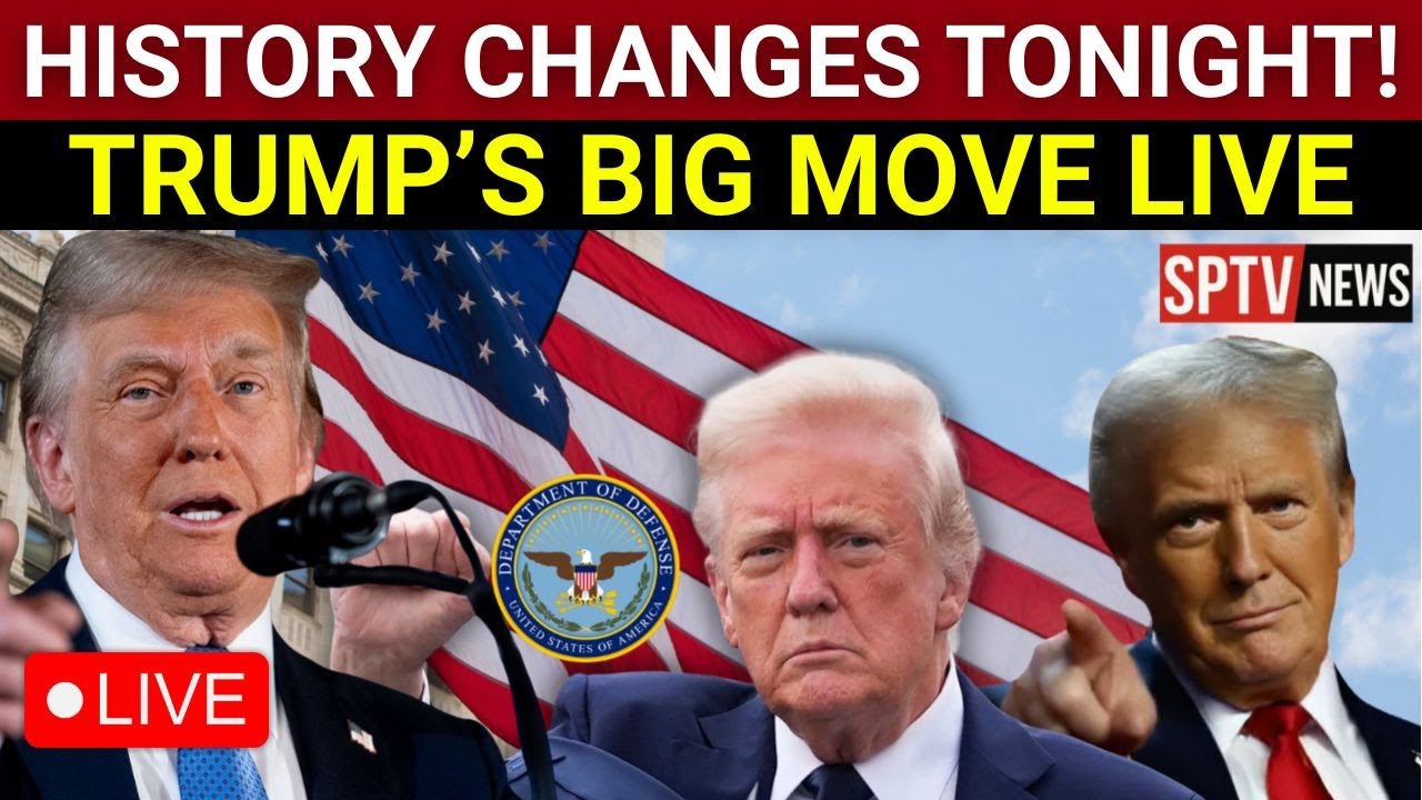 Donald Trump Briefing LIVE: Trump Order Rebrands Pentagon | Department of Defense | US News | G20-26