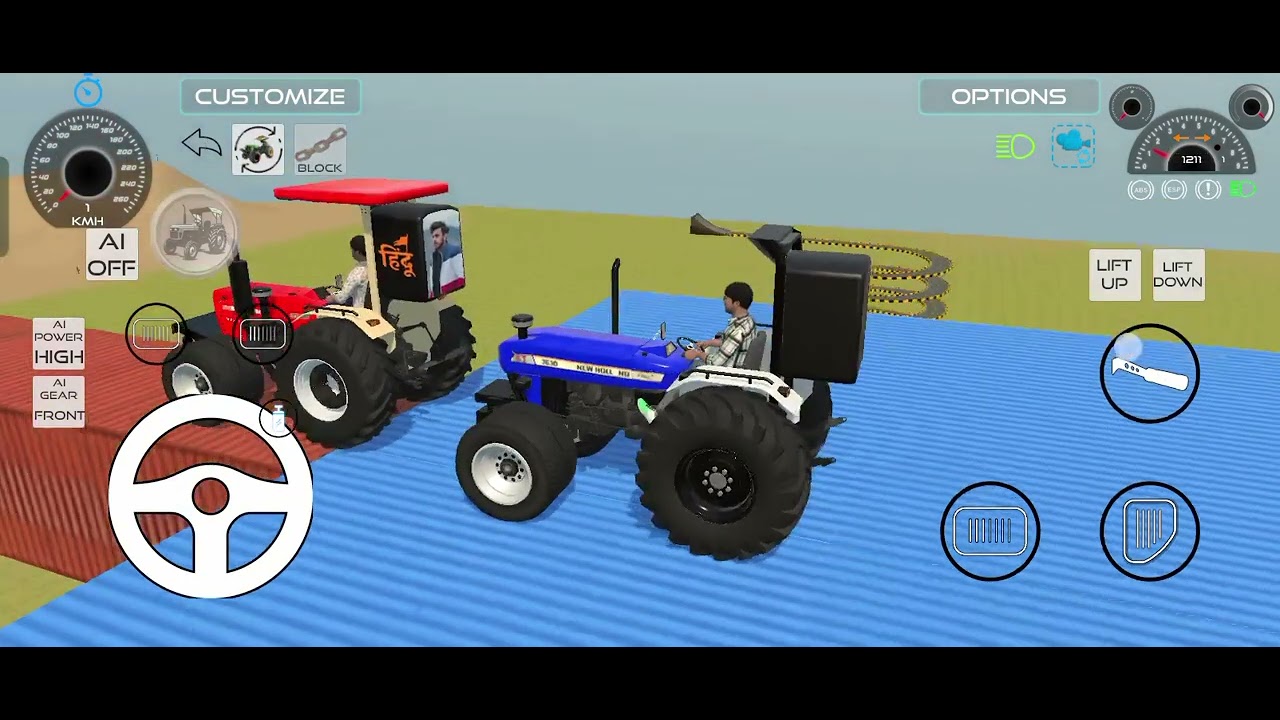 Swaraj vs New Holland 🔥🔥☠️🤟🤔💯🥵😈🤬😡🐎💀