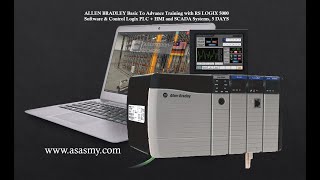 PLC &amp; HMI Training for Allen Bradley Control / Compact Logix , Day 1 of  5  (LIVE Demonstration)