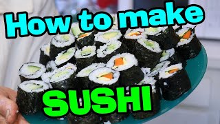 How To Make Sushi | Our Japanese Friend Shows Us Her Way by Simply Seth 263 views 1 year ago 7 minutes, 30 seconds