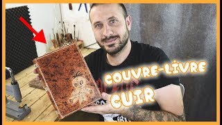 COMMENT FAIRE UN LIVRE EN #CUIR? TOUTES LES ÉTAPES! #tuto