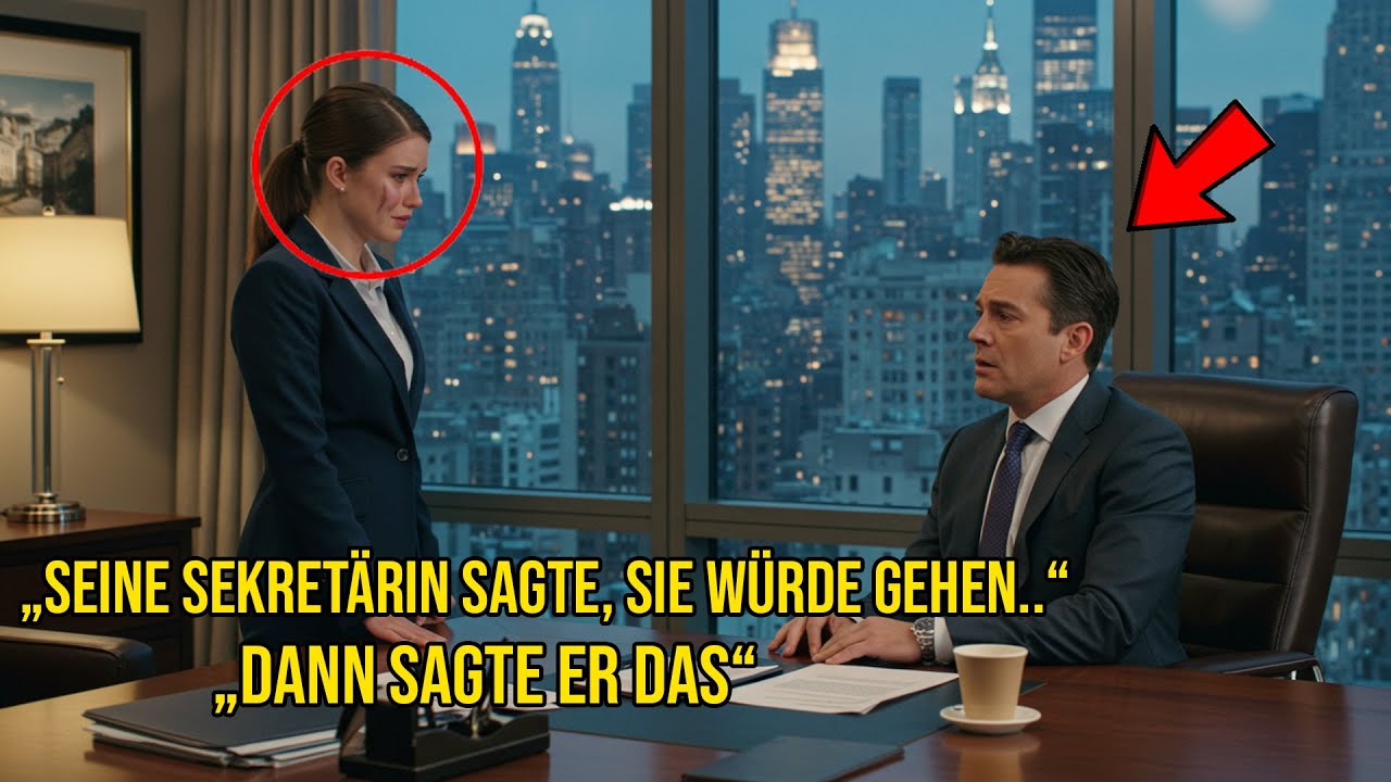 Die Sekretärin des Milliardärs kündigte – Der Grund ließ ihn sprachlos zurück