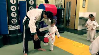 Tiny Tigers: Using games to teach sparring and flying side kicks!