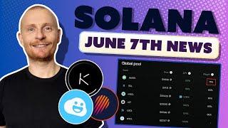 Solana Update 7th June 2024: $SOL, Airdrops, Market Update.