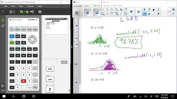Finding %s given a z-score - Made Easy