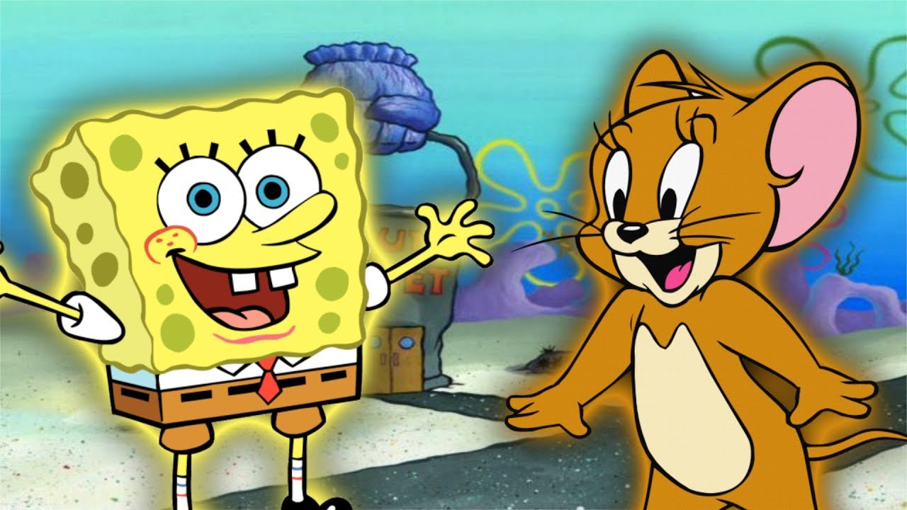 Tom and Jerry SpongeBob SquarePants Finger Family Songs SpongeBob