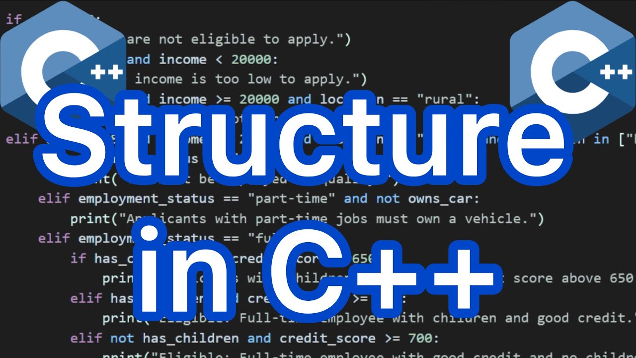 How To Work With Structure in C++? - YouTube