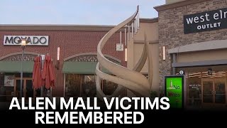 Memorial unveiled at Allen Premium Outlets