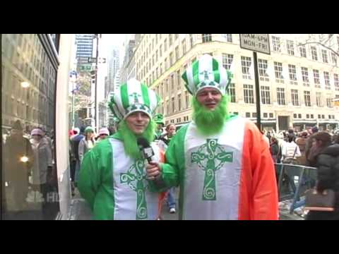 Me on Jay Leno Show on St Patricks Day in New York