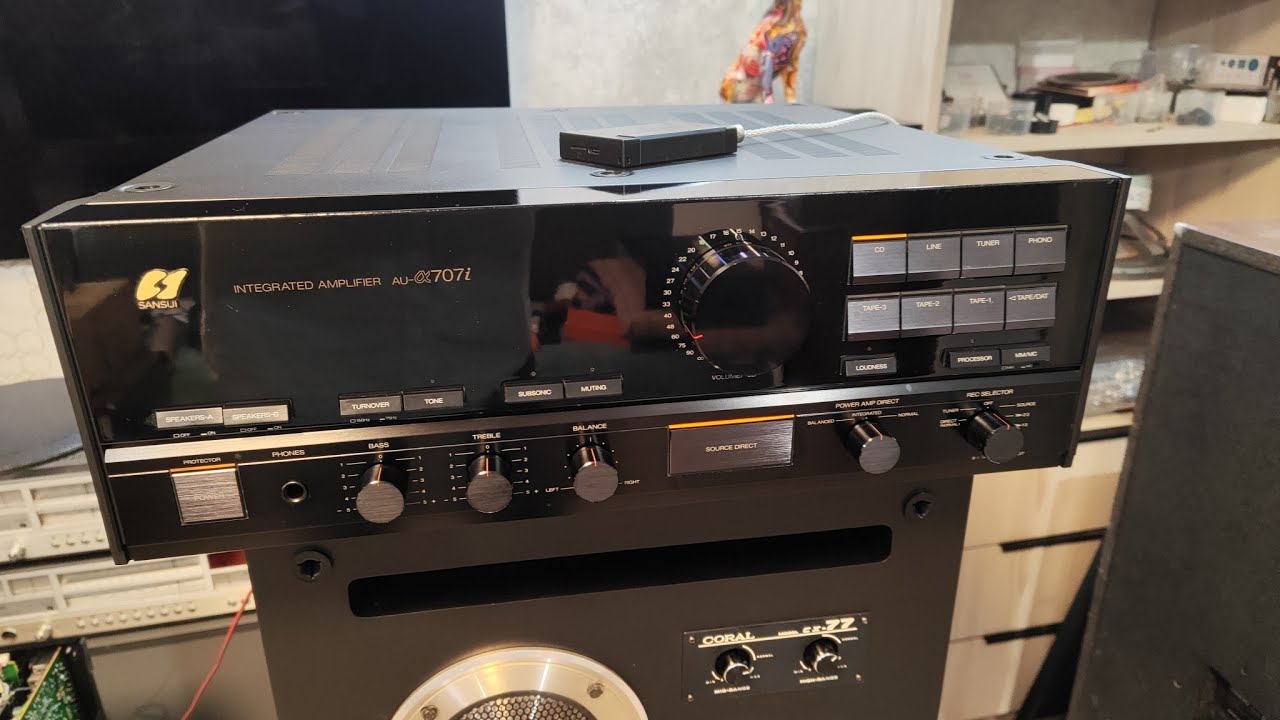 SANSUI @707i - YouTube