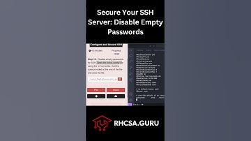 Secure Your SSH Server: Disable Empty Passwords in 30 Seconds! 🔒