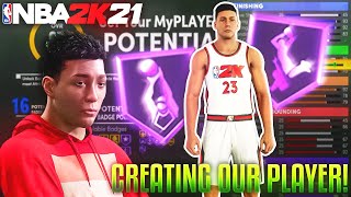 CREATING OUR PLAYER! RETURN OF KAYGIANNIS? 2K21 MyCareer Ep.1