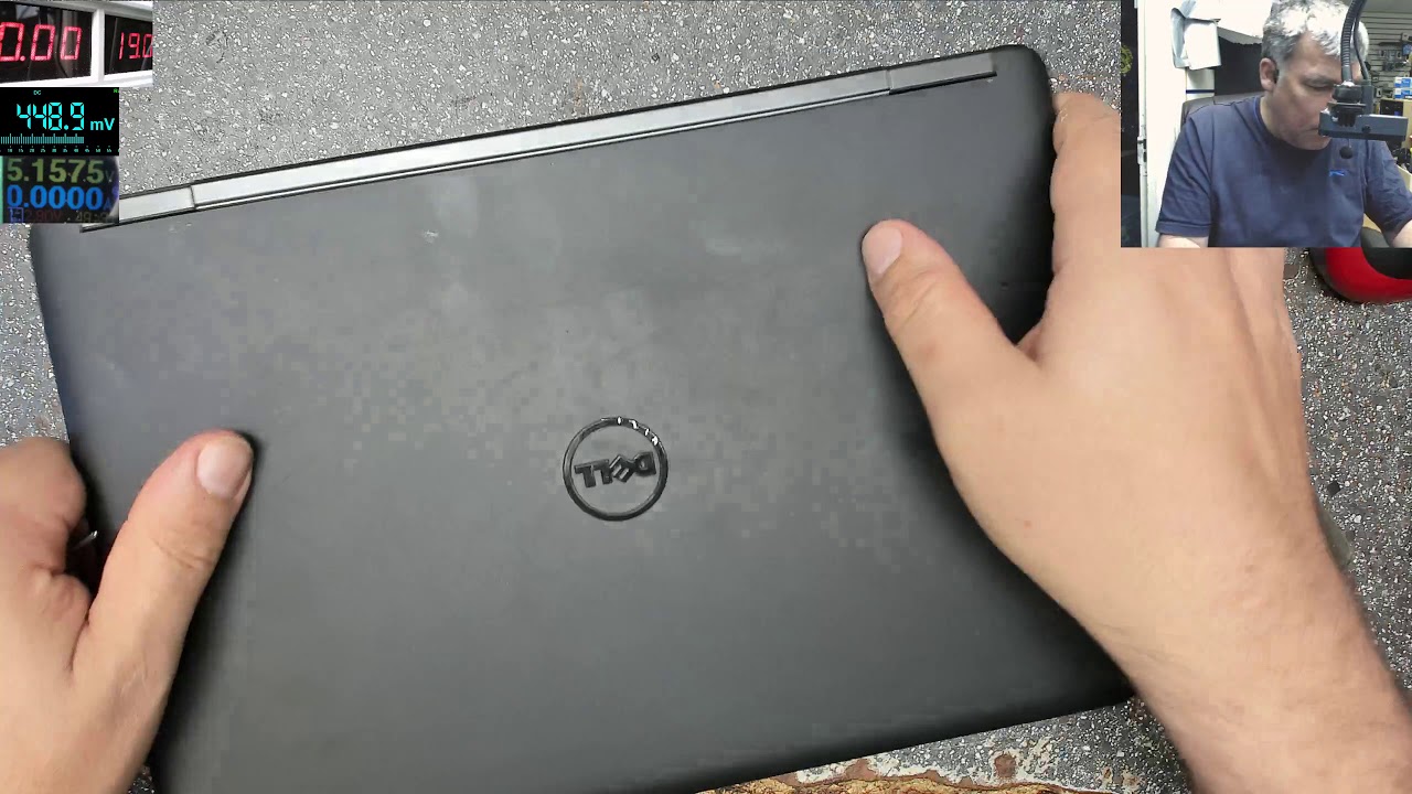 Dell Latitude E5250 - no power, not charging , board repair