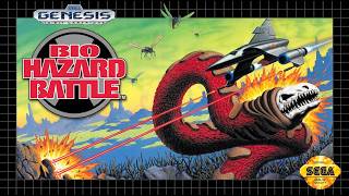 Bio-Hazard Battle / Crying (Sega Genesis 1992) - Shmup | Longplay Walkthrough Playthrough 4K