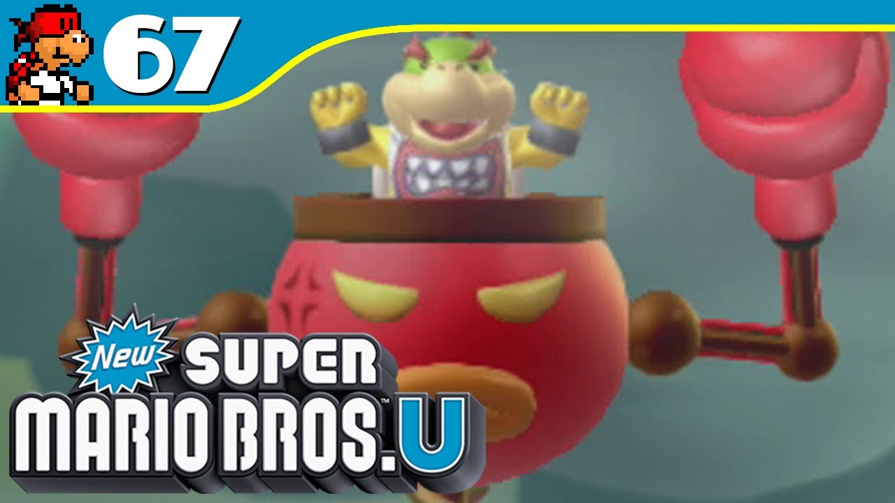New Super Mario Bros. U Boarding the Airship Meringue CloudsShip