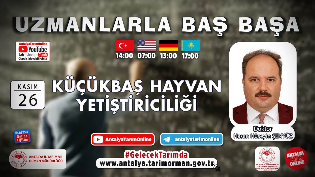 Uzmanlarla Baş Başa 120. Bölüm – Küçükbaş Hayvan Yetiştiriciliği