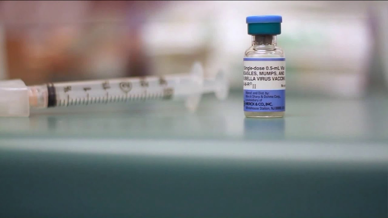 newspaper mockup New recommendations for measles vaccine - for adults