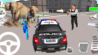 سيارات  شرطة - محاكاة قيادة سياره شرطه حقيقية - العاب سيارات - العاب اندرويد 5