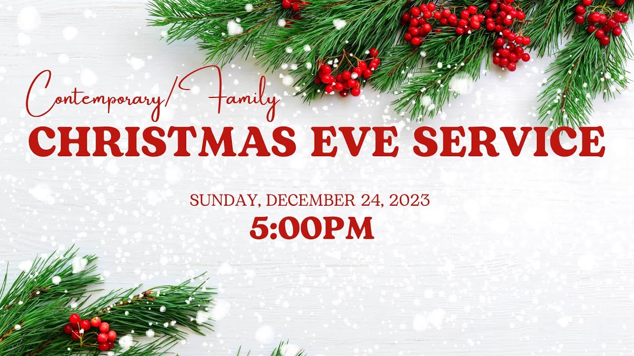 Grace UMC Christmas Eve (5pm) YouTube