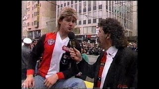 Eric Bana (Poida) in the 1997 AFL Grand Final Parade