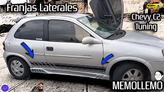 Franjas Laterales al Chevy C2 | Simple PERO Gran Cambio 😯|