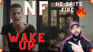 My NF journey has started first time hearing / reacting to " NF - Wake Up " 🔥💪 Reaction video