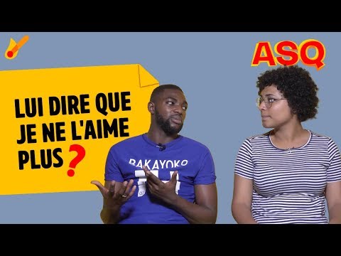 Vidéo: Comment Dire à Un Homme Qu'on Ne L'aime Plus