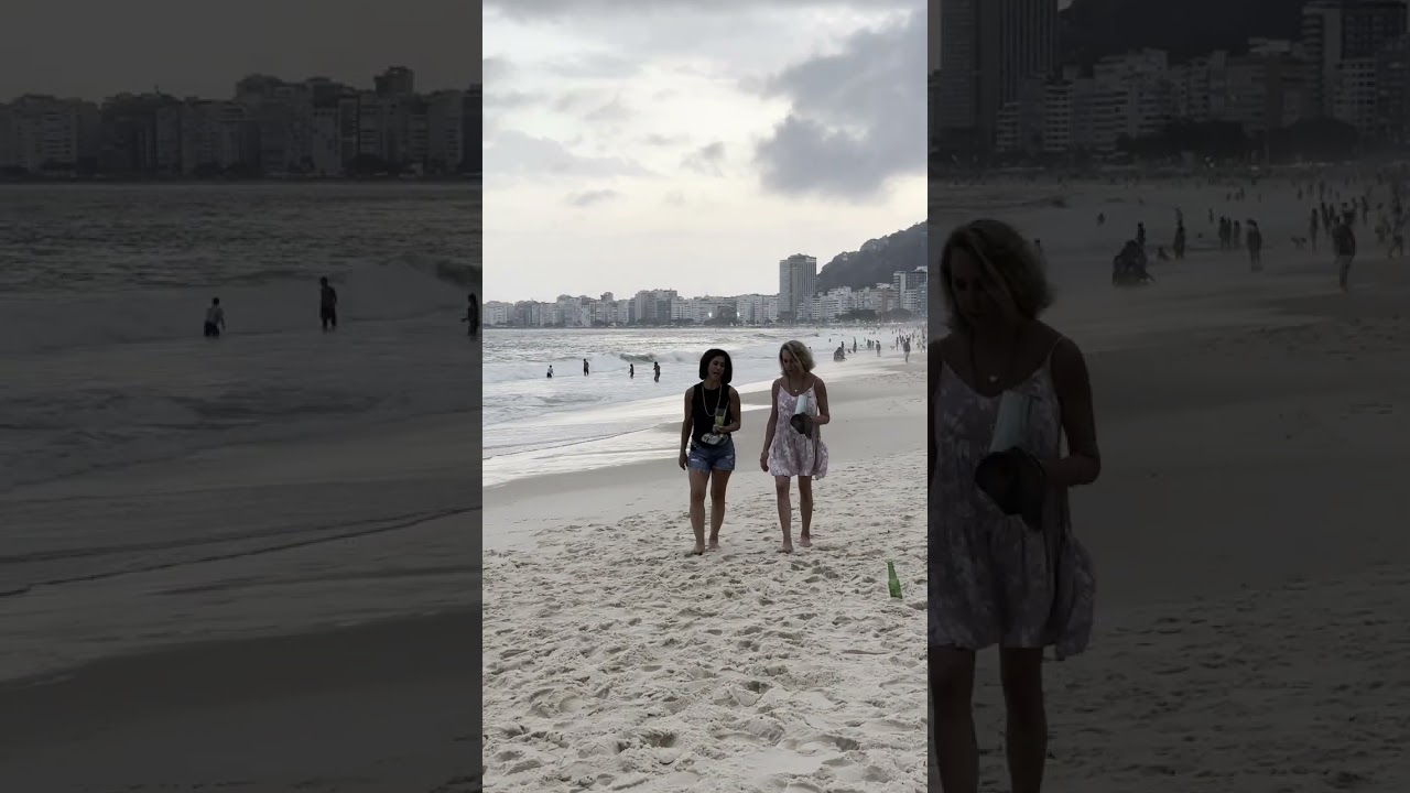 🇧🇷 Nice day at Copacabana beach Brazil🌴