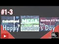 cake wars series #1-3 S2: trinity part - happy teacher day | minecraft bedrock (mcpe) gameplay