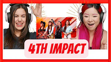 Fan Girls React to 4th Impact Bang Bang X Factor UK