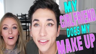 My Girlfriend does my makeup | Brennen Taylor