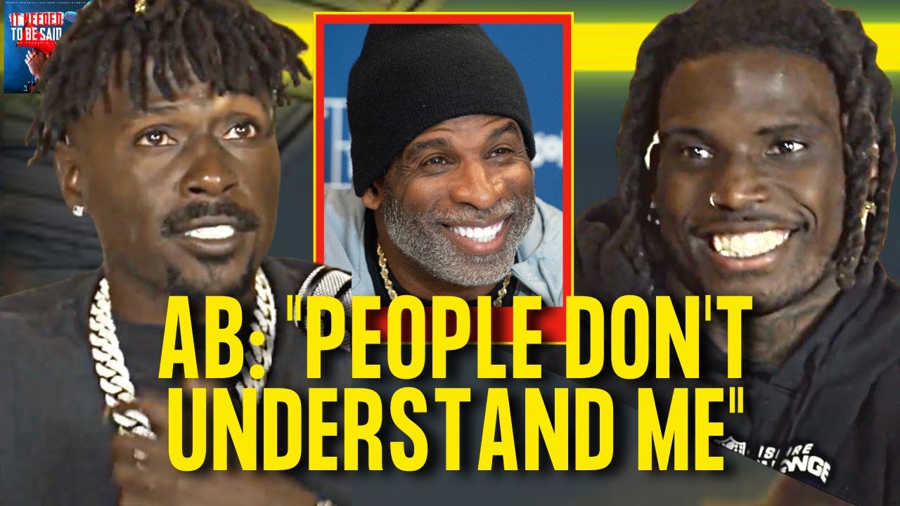 Antonio Brown on Deion Sanders, Being Flashy & Loud Win Big Sports