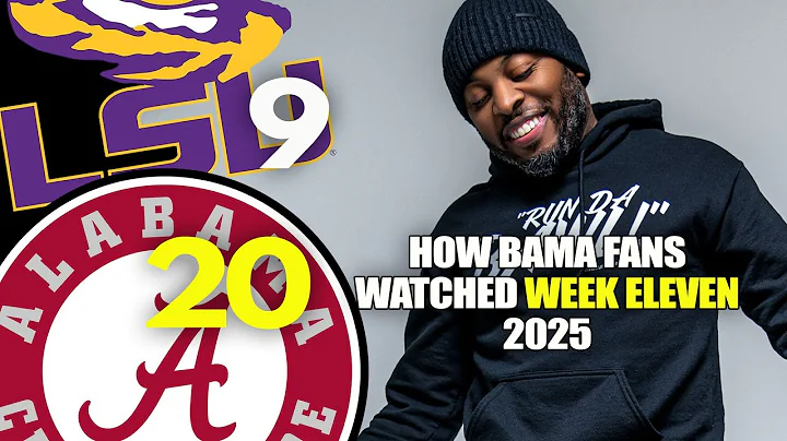 How Bama Fans Watched Week Eleven Games | FunnyMaine | 2025