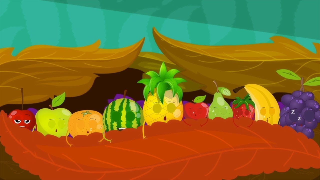 Diez en la Cama Canción y Caricaturas para Bebes en Español