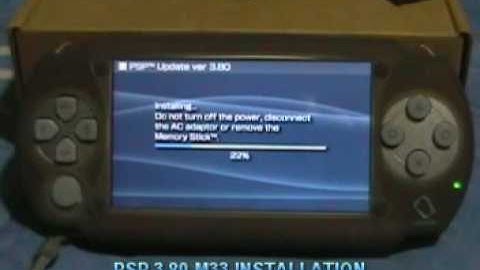 PSP 3.71 M33-4 to 3.80 M33 INSTALLATION