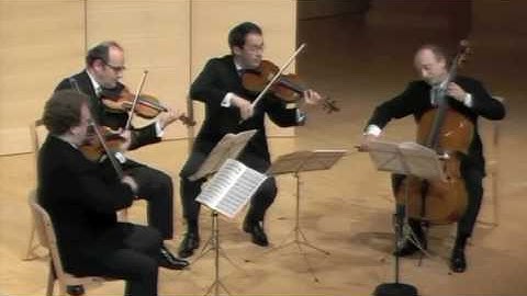 Quatuor Ysaye - Haydn SQ Op.76 No.5 (1/4)