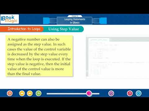 Ch 9 | Book Magic | Cyber Magic | Class 6 | Looping Statements In QBasic | For children