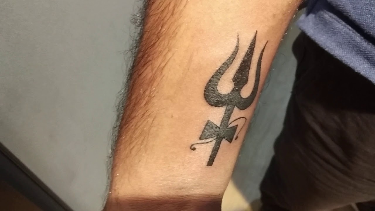 Small Trishul Tattoo Designs - Design Talk