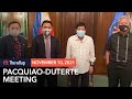 Friends again? Pacquiao meets with Duterte