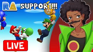 Day 2 of NSMBW Having  Retro Achievements