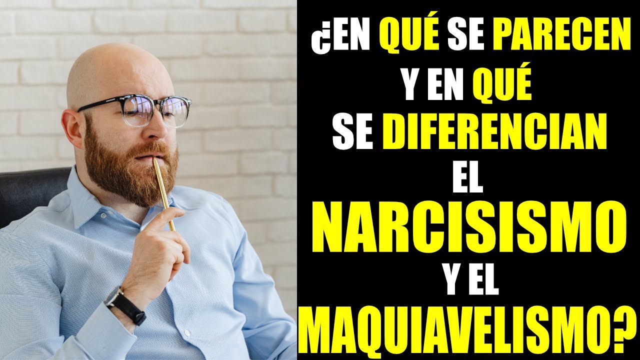 NARCISISTAS VS MAQUIAVÉLICOS | TRIADA OSCURA DE LA PERSONALIDAD #NARCISITASMAQUIAVÉLICOS