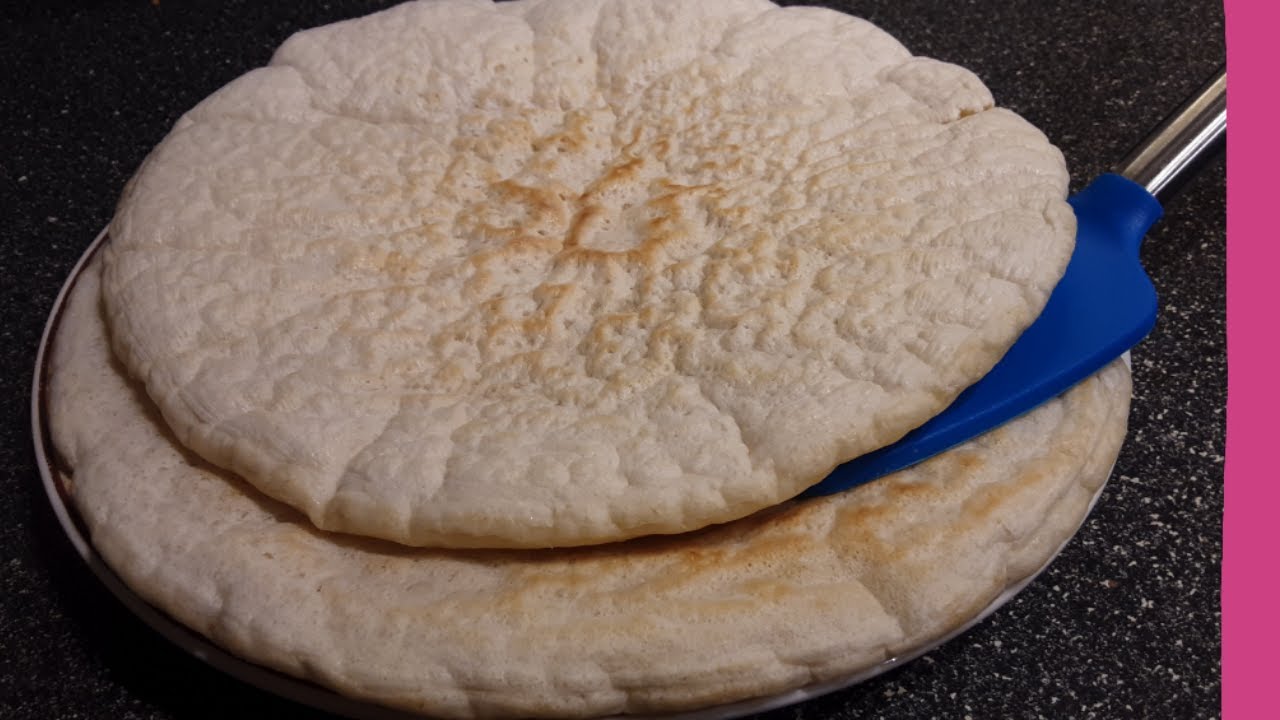 قراصة سودانية بدون خميرة  ( في ٥ دقائق ) Instant Sudanese Gurrasa - Sudanese Food