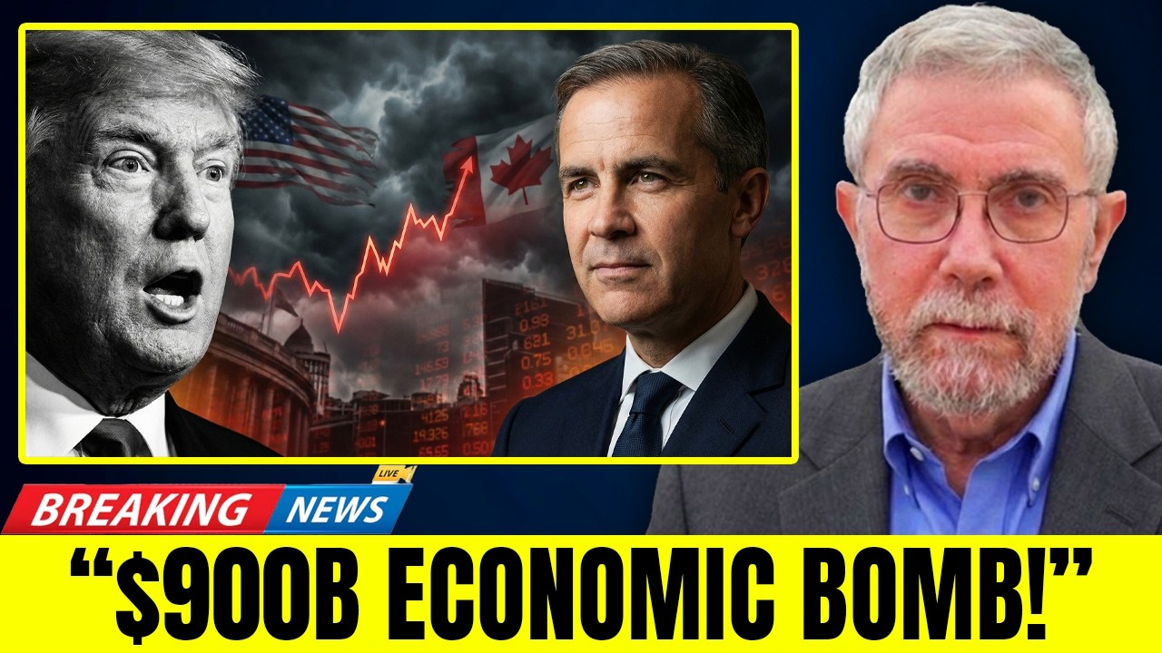 2 MINS AGO: Canada's $900B Economic Bomb Threatens US Dominance - Paul Krugman Explains
