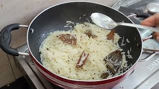 बिना कुकर के 10 मिनट मे बनाए परफेक्ट जीरा राईस  jeera rice in kadhai l Jeera rice without cooker