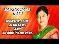 Sponsor club achievers and 10 000 achievers soro team 15042022