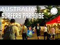 4K - 🇦🇺SURFERS PARADISE - Gold Coast- Australia 🇦🇺 Relaxing and Calm walk at Sunset 🌆