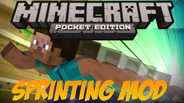 Minecraft Pocket Edition 0.10.x - Sprint and Sneak Add on